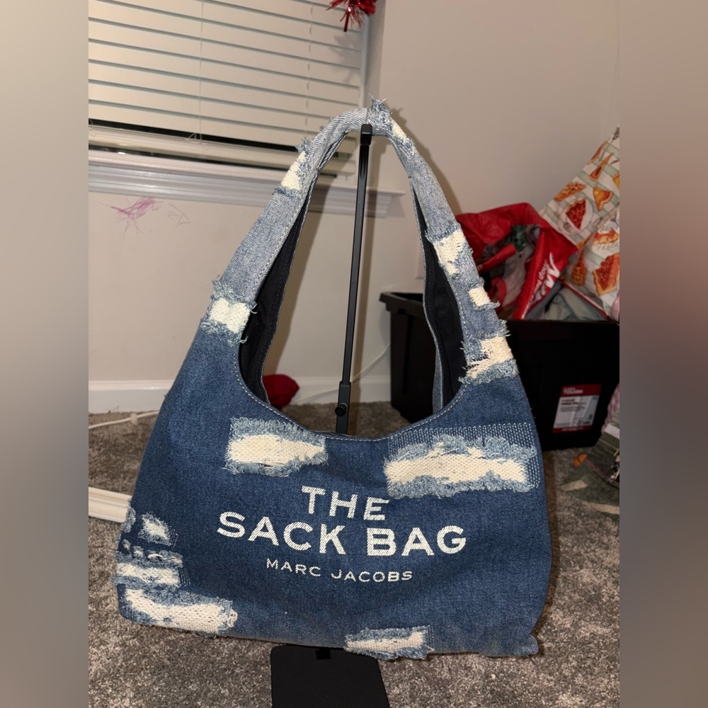 Marc Jacobs The Sack Bag in Blue Denim